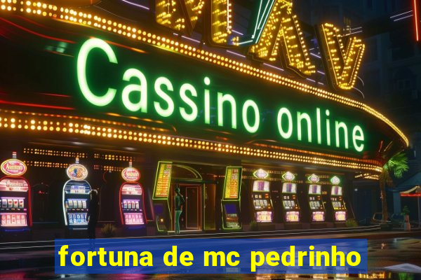 fortuna de mc pedrinho